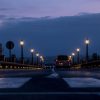 读者「夜行灯」的头像，夜色下的路灯剪影